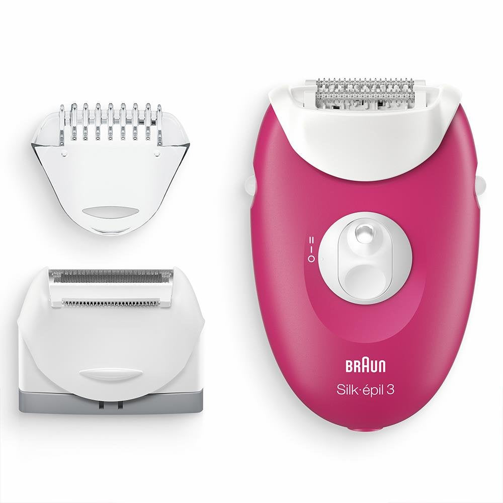 EAN 4210201423461 - Braun Silk-épil 3 3276 20 pinzas Rosa, Blanco imagen 4