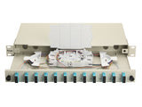 Equip Lwl-Spleisskamen 12-Port Sc-Duplex Om3 1u Komplett Gr
