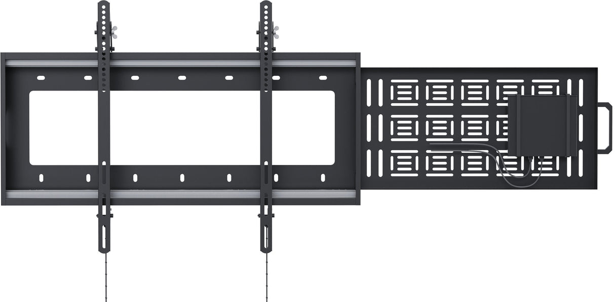 Montaje De Pared Para Pantalla Con Deslizamiento De Alta Resistencia Se Adapta A Pantallas De 47 A 90" Con Tamaños Vesa De Hasta 800 X 600 Inclinación De 5 Grados Adecuado Para Paneles Planos Interactivos O Pantallas Brazos Se Aseguran Firm