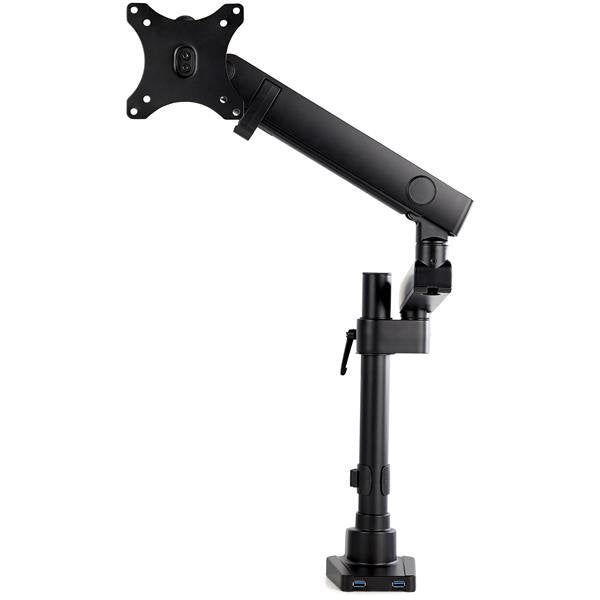 EAN 0065030888349 - StarTech.com ARMPIVOT2USB3 soporte para monitor 86,4 cm (34") Escritorio Negro imagen 5