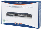 EAN 0766623561334 - Intellinet 561334 switch Gestionado L2 Gigabit Ethernet (10/100/1000) Negro imagen 5