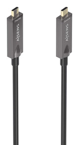 Cable Usb3.1 Aisens Gen2 10gbps Aoc 4k 3a 60w E-Mark Usb-C M/M 15m