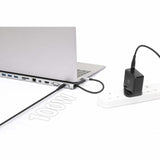 Manhattan 130578 Base Para Portátil Y Replicador De Puertos Alámbrico Usb 3.2 Gen 1 (3.1 Gen 1) Type-C Aluminio