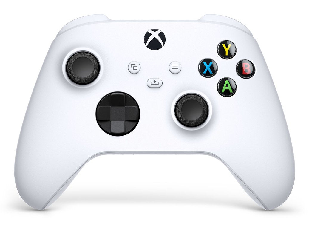 Microsoft Xbox Series X/S Wireless Controller (Qas/Qat/Qau/Qua) Gamepad, Robot White Eu