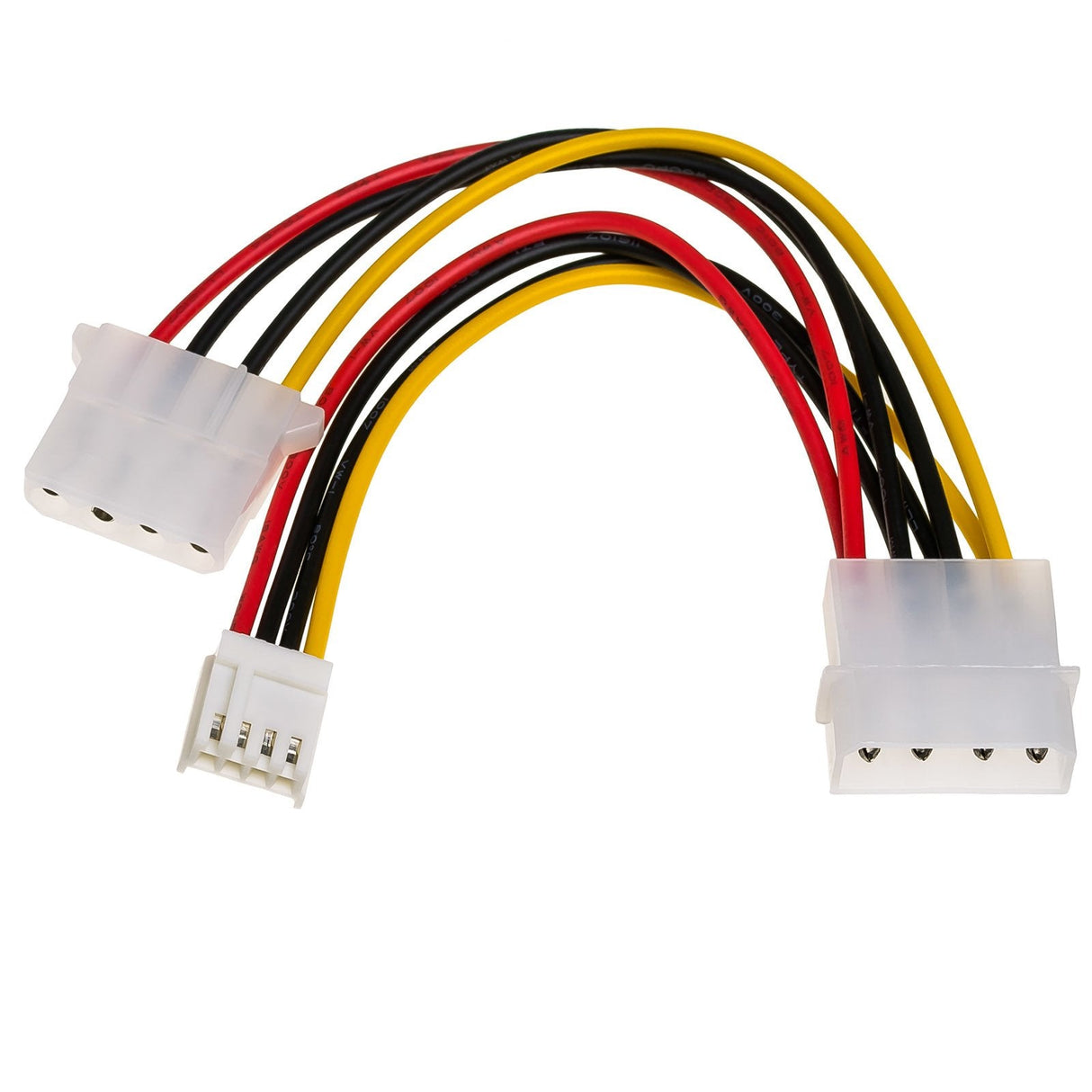 Akyga Adaptador Molex / Molex + Minimolex 15cm Ak-Ca-14