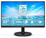 Monitor Philips V-Line 221v8 21.5' Full Hd Negro