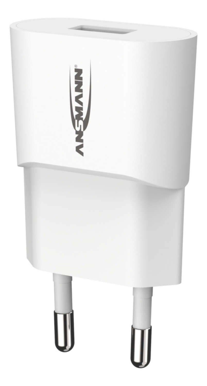 Cargador De Casa Ansmann Hc105w 1xusb 1000ma Blanco