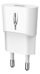 Cargador De Casa Ansmann Hc105w 1xusb 1000ma Blanco
