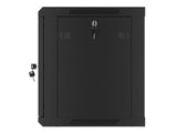 EAN 5901969430110 - Lanberg WF01-6409-00B armario rack 9U Bastidor de pared Negro imagen 2