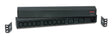 EAN 0731304123521 - APC RACK PDU BASIC 1 U 16A 230V unidad de distribución de energía (PDU) 12 salidas AC 0U/1U Negro imagen 1