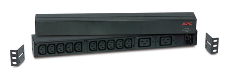 EAN 0731304123521 - APC RACK PDU BASIC 1 U 16A 230V unidad de distribución de energía (PDU) 12 salidas AC 0U/1U Negro imagen 1