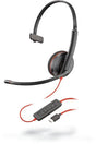 EAN 0017229165861 - Poly Blackwire C3210 Auriculares Alámbrico Diadema Llamadas/Música USB Tipo C Negro, Rojo imagen 1