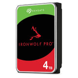 Disco Seagate Ironwolf Pro Enterprise Nas Hdd 4tb 7200rpm 6gb S Sata 256mb Cache 8.9cm 3.5" 24x7 For Nas Raid Rackmount Systems Blk