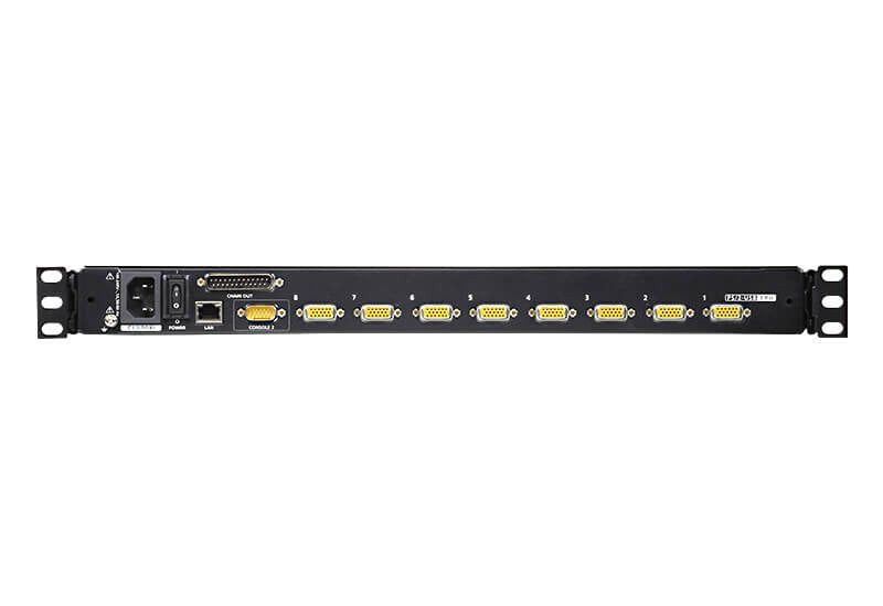 Aten Desktop Kvm 8-Port 19" Lcd Kvm Switch Over Ip (Usb - Ps 48.26 Cm (19") Tft-Lcd, Osd, 16.7m, 1000:1, Ps/2, Usb, 1920 X 1200px @ 60 Hz, 13.41kg