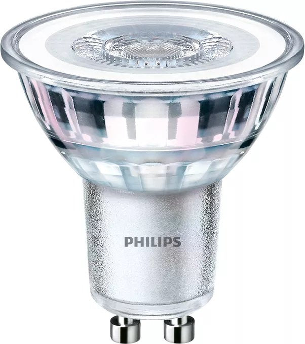 Bombilla Led Philips Led Classic Casquillo Gu10 4.6w 355 Lúmenes 2700k Pack De 2 Uds