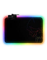 Alfombrilla Spirit Of Gamer Skull Rgb M Con Iluminación Led 300 X 230 X 3mm