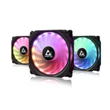 Chieftec Cf-3012-Rgb Ventilador De Pc Carcasa Del Ordenador 12 Cm Negro