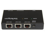 4 Port Vga Video Extender Over Cabl