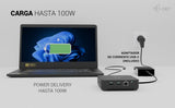 EAN 8595611707476 - i-tec USB-C DP Dual HDMI Docking Station with Power Delivery 100 W + Universal Charger 100W imagen 9