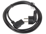 Lanberg Cable De Alimentacion Cee 7 7->Iec 320 C13 3m Angled Right Vde
