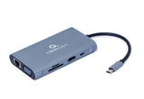 EAN 8716309121477 - Gembird A-CM-COMBO7-01 base para portátil y replicador de puertos USB 3.2 Gen 1 (3.1 Gen 1) Type-A Gris imagen 4