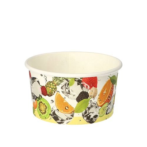 Papstar Papp-Eisbecher 9.6 Cm 250 Ml Blanco