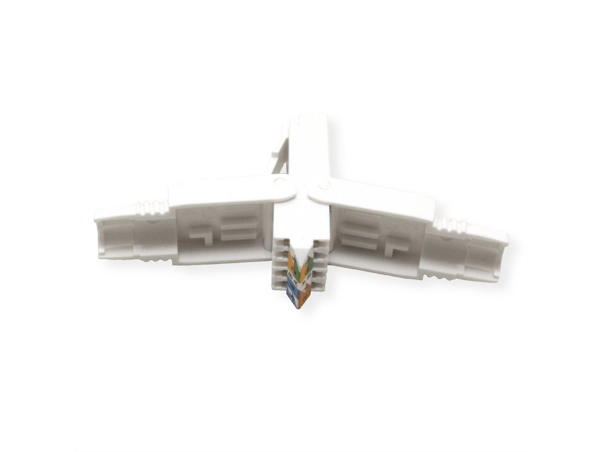 Roline Feldkonfektionierbarer Rj-45 Conector Macho Kat 6a Class Ea Utp Blanco