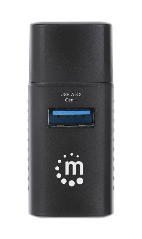 EAN 0766623180993 - Manhattan 180993 hub de interfaz USB 3.2 Gen 1 (3.1 Gen 1) Type-C 5000 Mbit/s Negro imagen 8