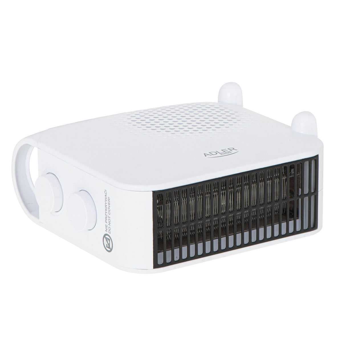 Adler Ad 7725w Calefactor Eléctrico Interior Blanco 2000 W Ventilador Eléctrico