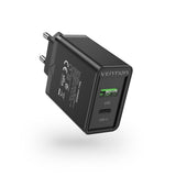 EAN 6922794760974 - Vention FBBB0-EU cargador de dispositivo móvil Universal Negro Corriente alterna Carga rápida Interior imagen 4