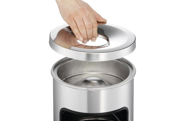 Durable Papelera Redonda Safe Con Cencicero