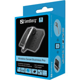 Sandberg 126-25 Auricular Inalámbrico Gancho De Oreja Oficina/Centro De Llamadas Bluetooth Base De Carga Negro