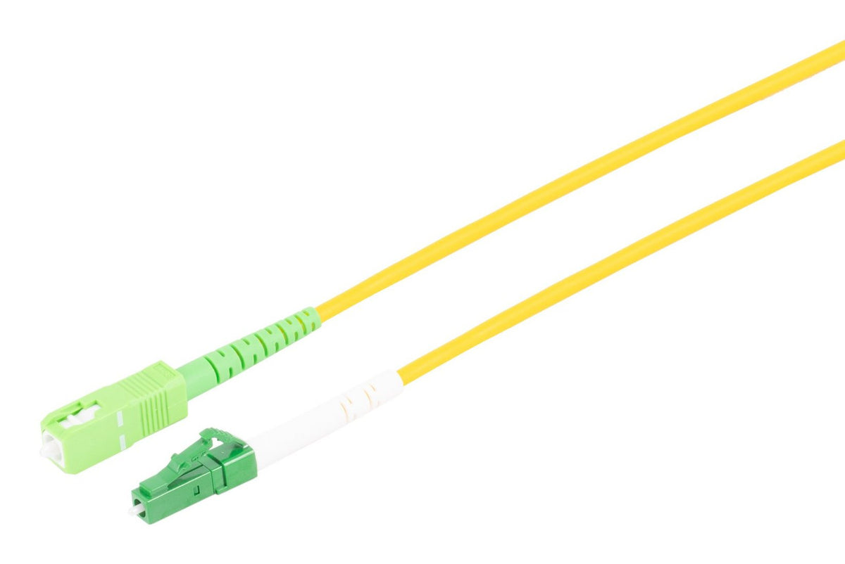 S-Impuls Lwl Sx Cable De Red Lc Sc Apc 9 125?, Os2 Amarillo, 30m