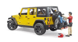 Bruder 02543, Automóvil De Construcción Amarillo/Negro