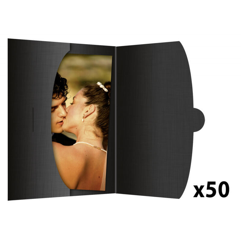 50 Funda Daiber 15x20 Negra