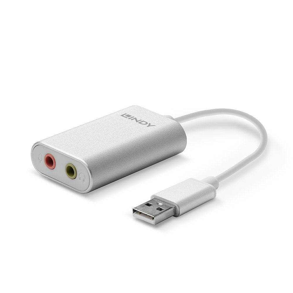Lindy Adaptador Audio Usb Tipo A 3.5mm