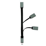 EAN 4052792048728 - LogiLink UA0315 hub de interfaz USB 3.2 Gen 1 (3.1 Gen 1) Type-C 5000 Mbit/s Negro, Gris imagen 4