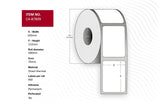 Label 102 X 152mm, Core 76mm, - Direct Thermal, Uncoated, - Permanent, No Perforation, 950 Labels Per Roll, 4 Rolls Per Box - Warranty: 12m
