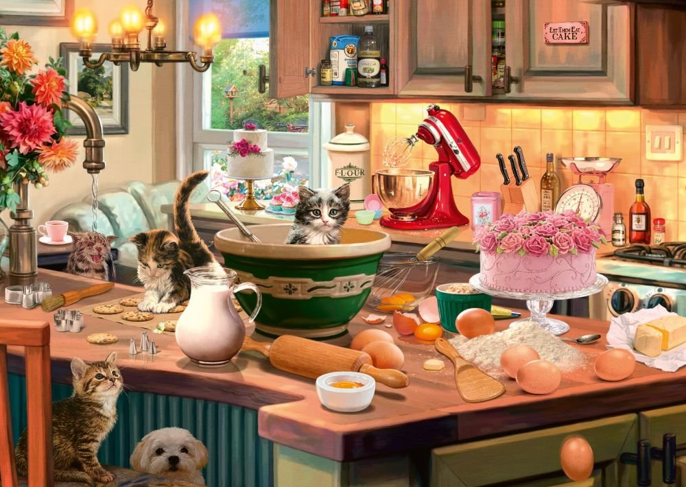 EAN 4001504599195 - Schmidt Spiele 59919 puzzle Puzzle rompecabezas 1000 pieza(s) Comida y bebida imagen 2