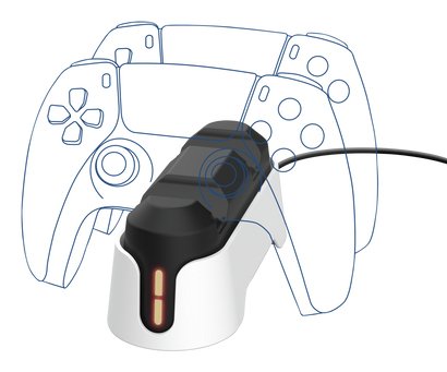Estación De Recarga Doble Trust Gaming Gxt 228 Duo Charge Dock Para Ps5