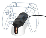 Estación De Recarga Doble Trust Gaming Gxt 228 Duo Charge Dock Para Ps5