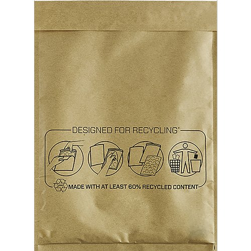 Bankers Box Pack De 50 Bolsas De Burbujas Acolchada - Medida 240x330mm - Burbujas Internas Para Amortiguacion - Ideal
