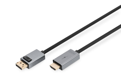 EAN 4016032481249 - Digitus DB-340202-018-S adaptador de cable de vídeo 1,8 m Negro imagen 1