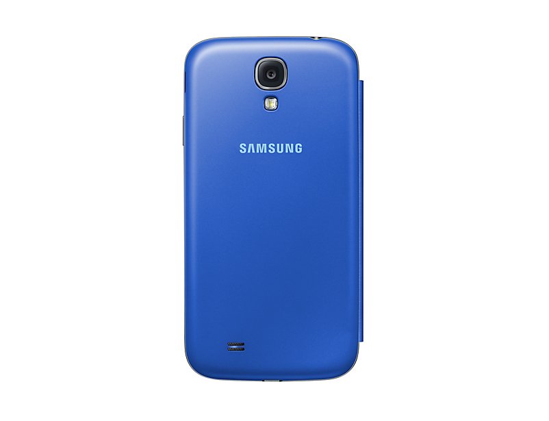 Samsung Flip Cover Funda Samsung Galaxy S4/Con Tapa.Sustituye Tapa Trasera/Marron/Ef-Fi950baegww