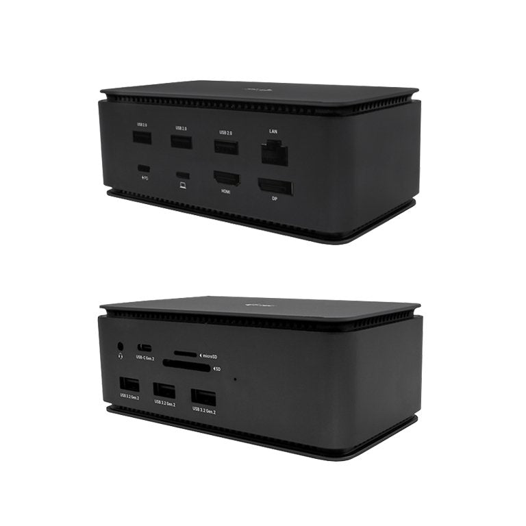 I-Tec Metal Usb4 Docking Station Dual 4k Hdmi Dp + Power Delivery 80 W