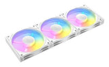 Kit 3 Ventiladores Pc  Auxiliar C120 A-Rgb Blanco Antec Pack De 3 Ventiladores Argb Pwm De 120mm/ 19.7-28 Db(A)/ 4-Pin Pwm Y 3-Pin Argb