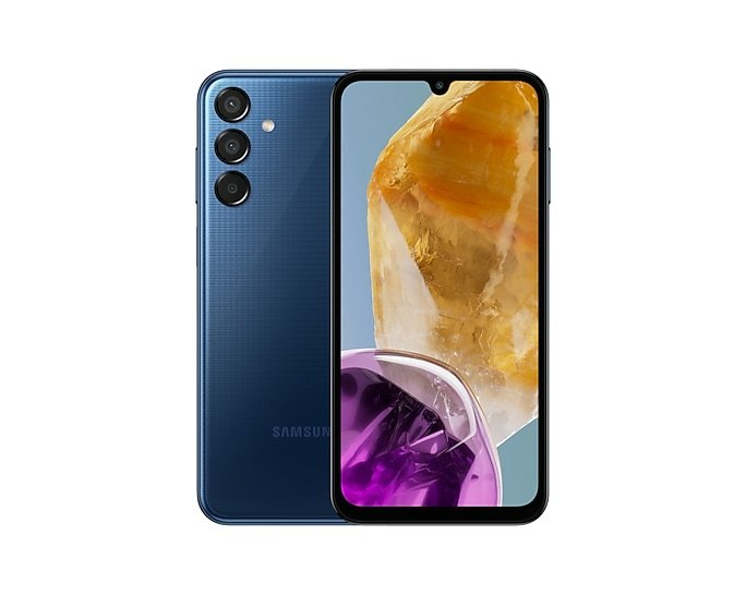 EAN 8806095493015 - Samsung Galaxy M15 16,5 cm (6.5") Ranura híbrida Dual SIM 5G USB Tipo C 4 GB 128 GB 6000 mAh Azul imagen 1