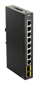 EAN 0790069455612 - D-Link DIS-100G-10S switch No administrado Gigabit Ethernet (10/100/1000) DIN rail Negro imagen 1