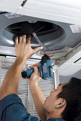 Atornillador Bosch Professional  De Impacto A Batería Gdr 12v-110 Professional Azul/Negro, 2 Baterías De Iones De Litio De 3,0 Ah, En L-Boxx 601900000
