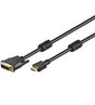 EAN 4040849515811 - Goobay MMK 630-300 G 3.0m (HDMI-DVI) 3 m DVI-D imagen 1